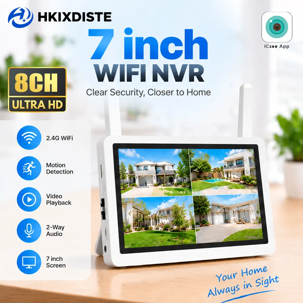 Home Security And Camera System - نظام كاميرات مراقبة أمنية لاسلكي 7