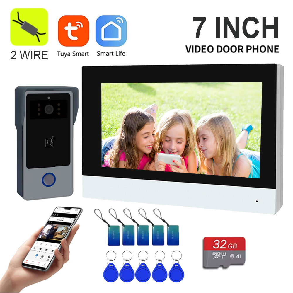 Home Security Cameras Uk - 2 أسلاك المنزل الذكي تويا واي
