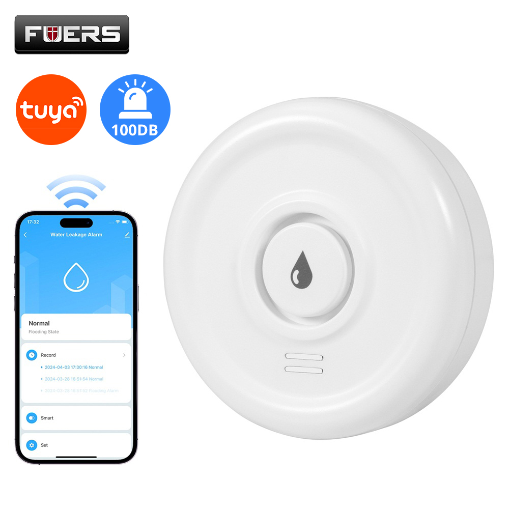 Home Security Device - Fuers كاشف تسرب المياه إنذار المنزل