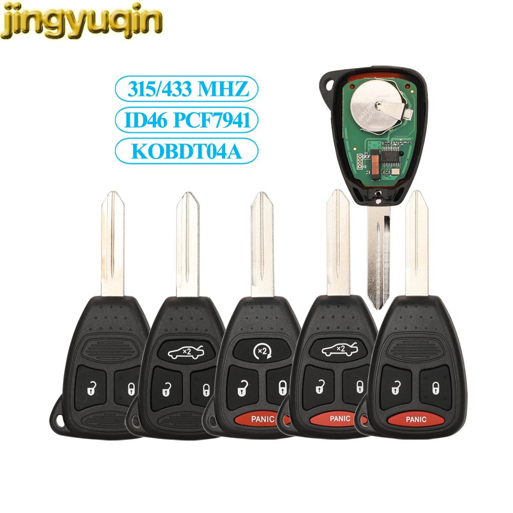 Keypad Alarm Panel - Jingyuqin KOBDT04A 315/433MHZ ID46 PCF7941 لسيارة