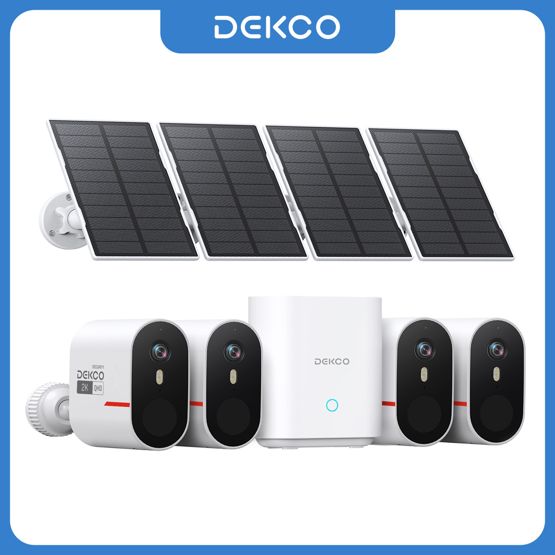Camera Solar Wireless - نظام كاميرات ديككو 3MP واي فاي