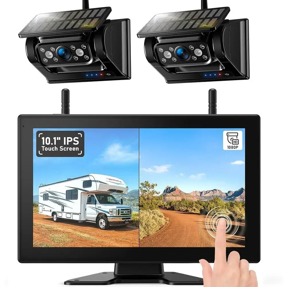 Camera Solar Wireless - كاميرا لاسلكية مغناطيسية تعمل بالطاقة الشمسية