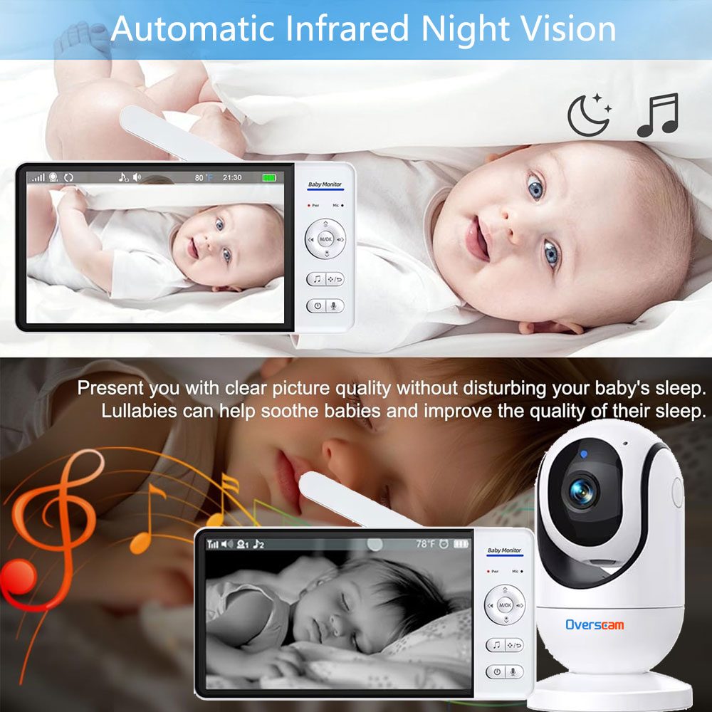 شاشة 7.0 بوصة لمراقبة الأطفال  - مراجعة Home Security Cameras Uk وسعره
