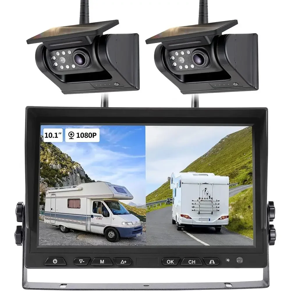 كاميرا احتياطية لاسلكية تعمل ب - مراجعة Camera Solar Wireless وسعره