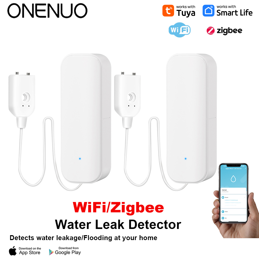 واي فاي/زيجبي استشعار المياه ت - مراجعة Home Security Gadgets وسعره