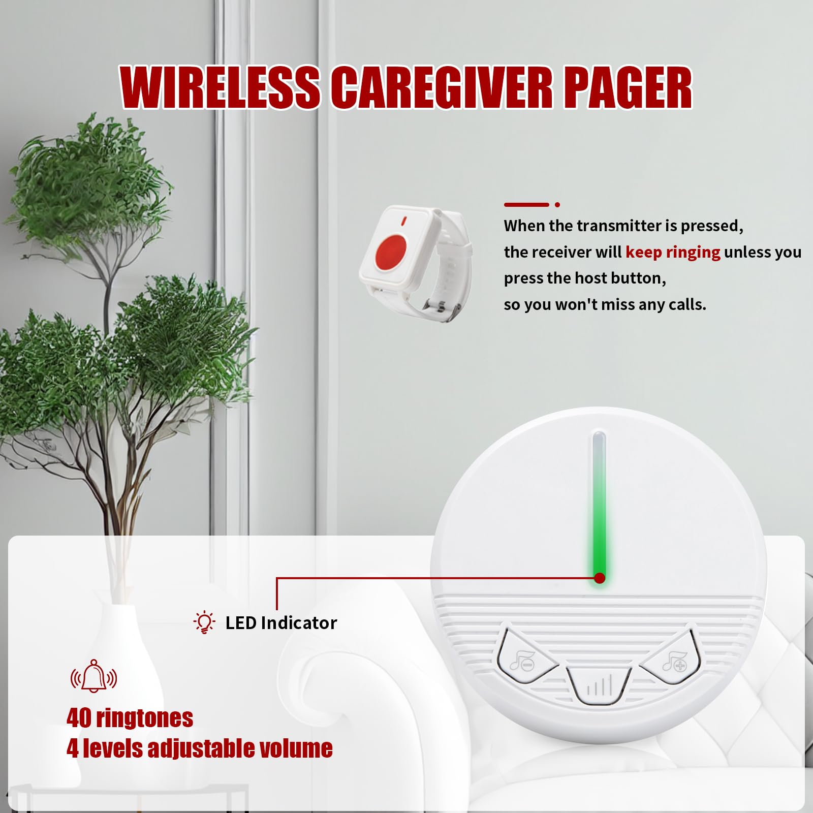 زر معصم الذعر لكبار السن وكبار - مراجعة Home Security For Seniors وسعره
