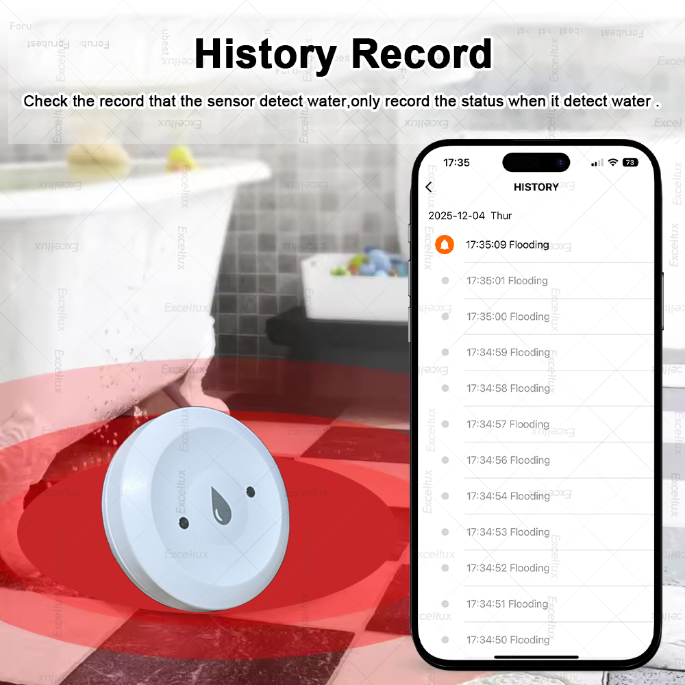 زيجبي كاشف المياه تسرب الاستشع - مراجعة Home Security Gadgets وسعره
