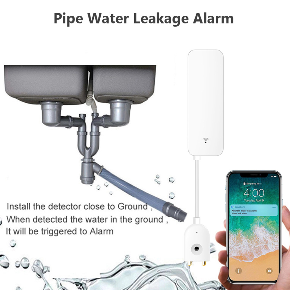 Tuya WiFi مستشعر تسرب المياه،  - مراجعة Home Security Gadgets وسعره