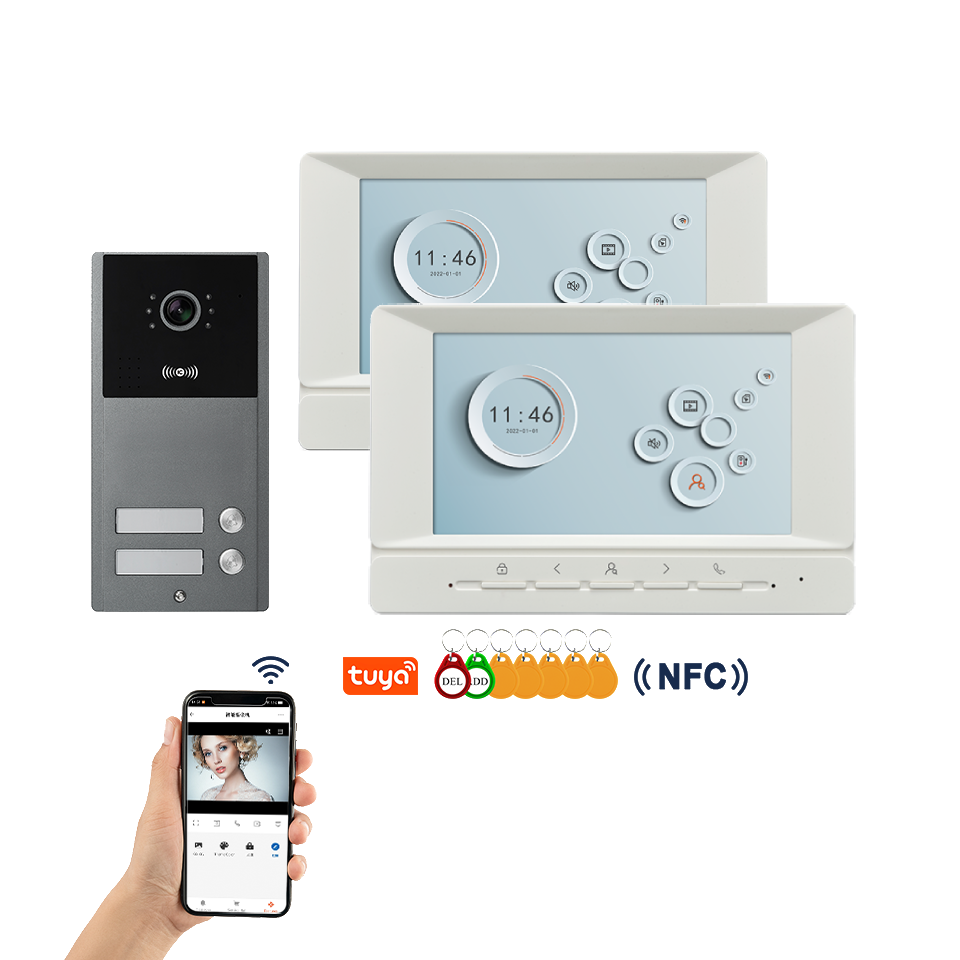 Tuya 7 بوصة فيديو ذكي فيديو إن - مراجعة Home Security Cameras Uk وسعره