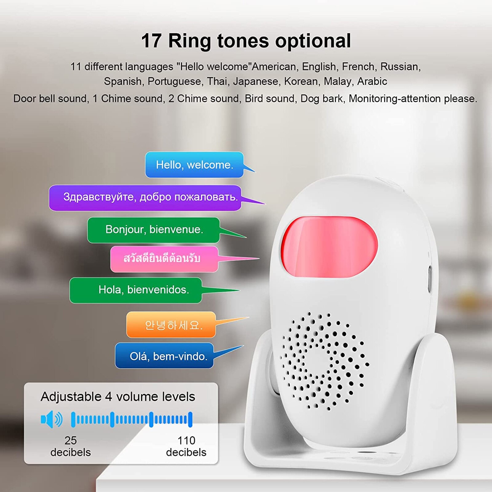 KERUI M120 الذكية كاشف حركة إن - مراجعة Home Security Device وسعره