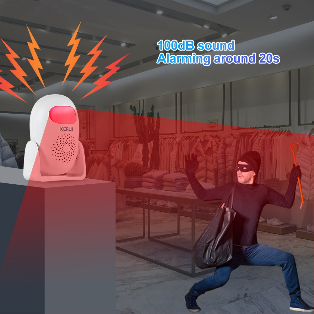 KERUI M120 الذكية كاشف حركة إن - مراجعة Home Security Device وسعره