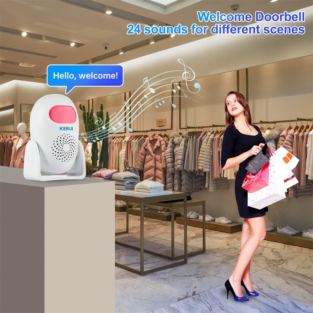 KERUI M120 الذكية كاشف حركة إن - مراجعة Home Security Device وسعره