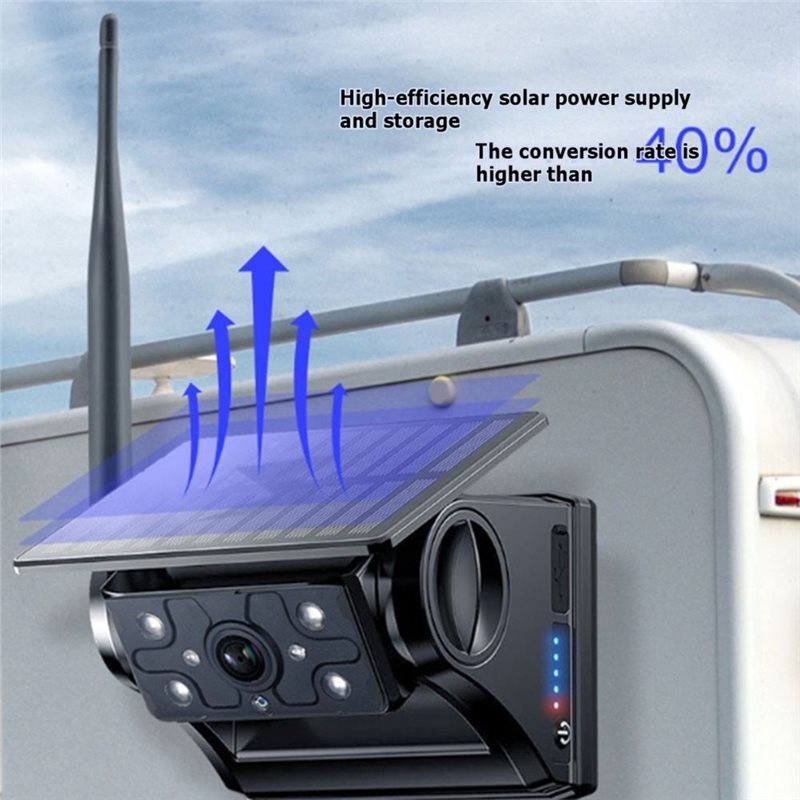 كاميرا خلفية لاسلكية تعمل بالط - مراجعة Camera Solar Wireless وسعره