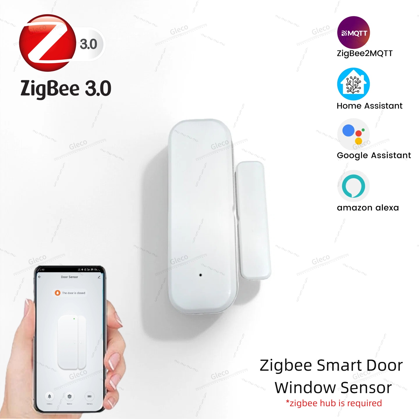 زيجبي نافذة مستشعر الباب كشف م - مراجعة Window Alarm Sensor وسعره