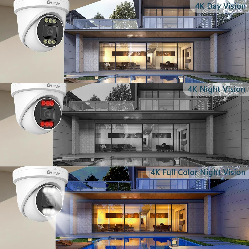 كاميرا مراقبة خارجية IP بدقة 8 - مراجعة Home Security And Camera System وسعره