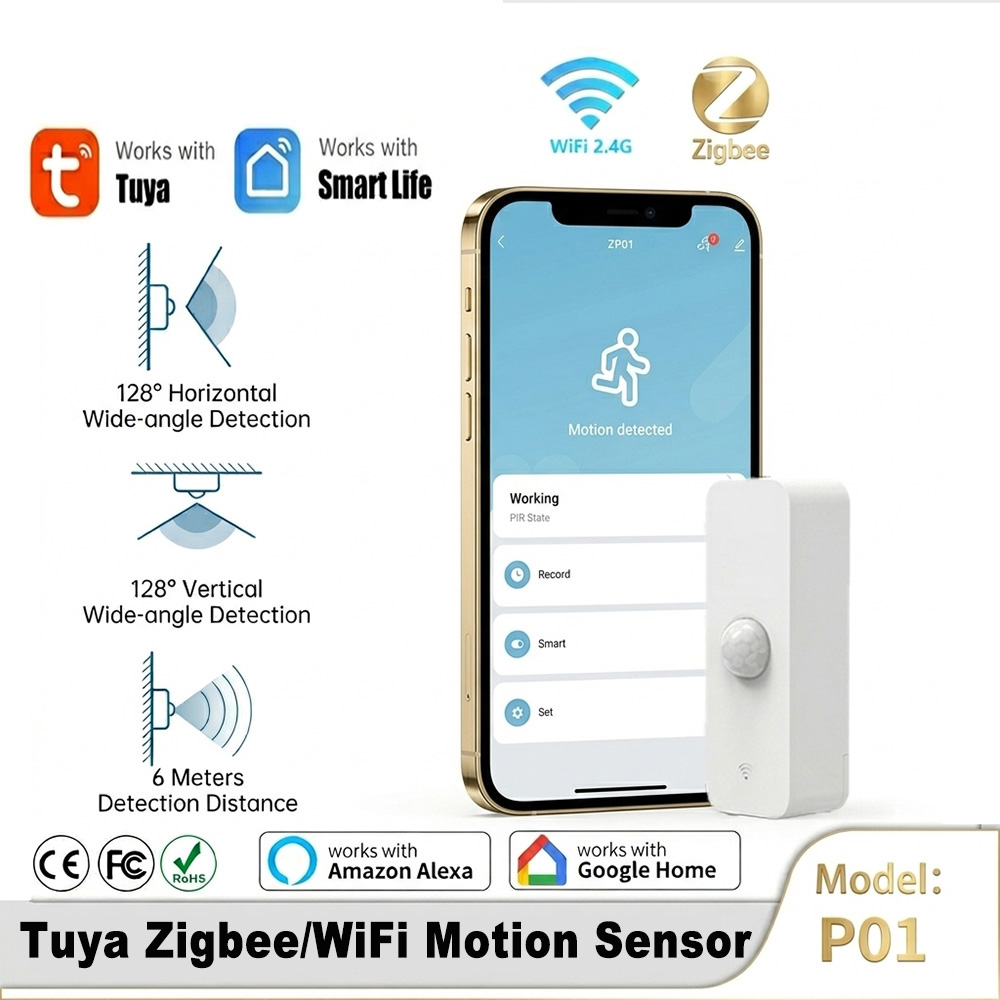 مستشعر حركة ذكي بتقنية PIR وWi - مراجعة Home Security Device وسعره