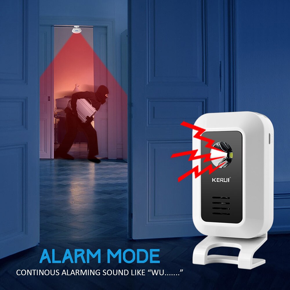 KERUI M7 مرحب بمنبه أمان 32 أغ - مراجعة Home Security Gadgets وسعره