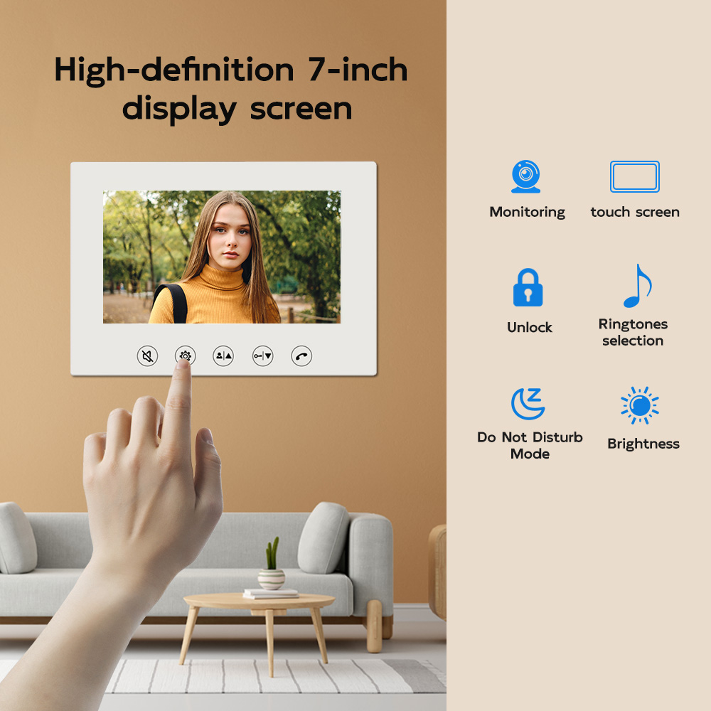 جرس باب فيديو عالي الدقة مقاوم - مراجعة Home Security Cameras Uk وسعره
