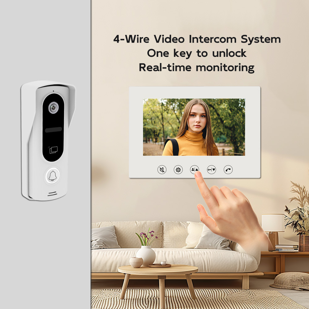 جرس باب فيديو عالي الدقة مقاوم - مراجعة Home Security Cameras Uk وسعره