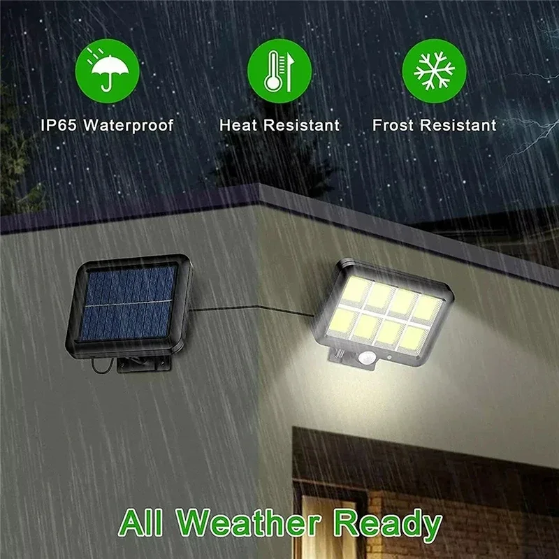 LED الشمسية سبليت الجدار مصباح - مراجعة Home Security Beams وسعره