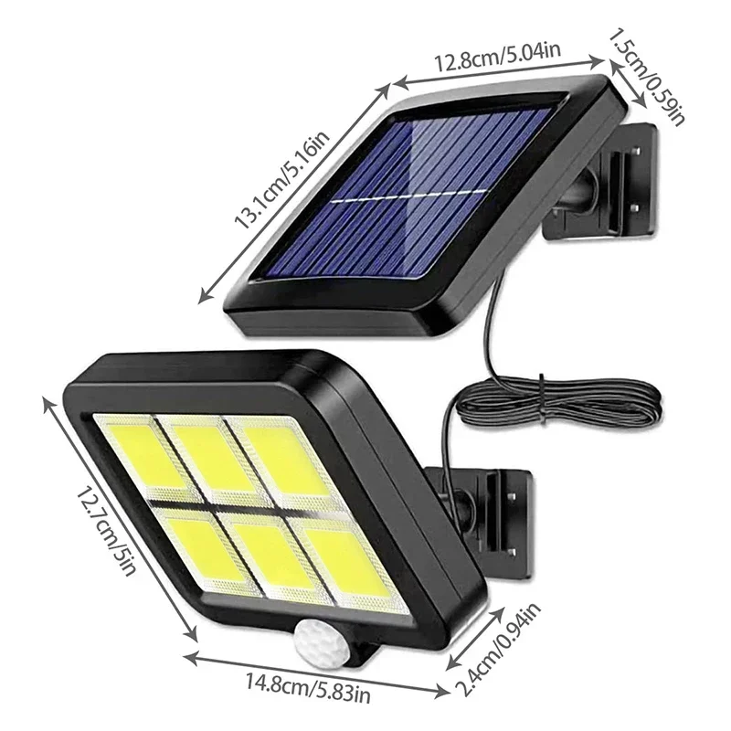 LED الشمسية سبليت الجدار مصباح - مراجعة Home Security Beams وسعره