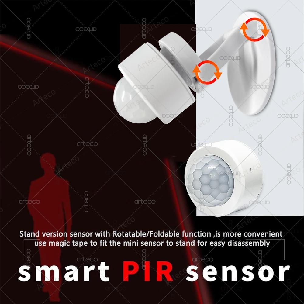 مستشعر حركة صغير بتقنية Zigbee - مراجعة Home Security Gadgets وسعره