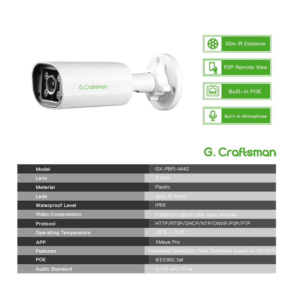 كاميرا IP POE بدقة 4 ميجابكسل، - مراجعة Home Security Company وسعره