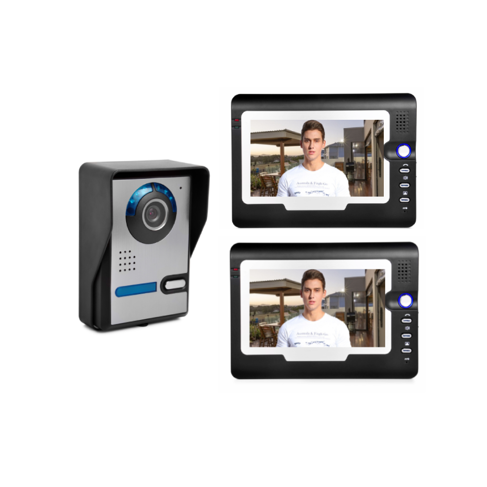 SmartYIBA 7 بوصة لون جرس باب ي - مراجعة Home Security Cameras Uk وسعره