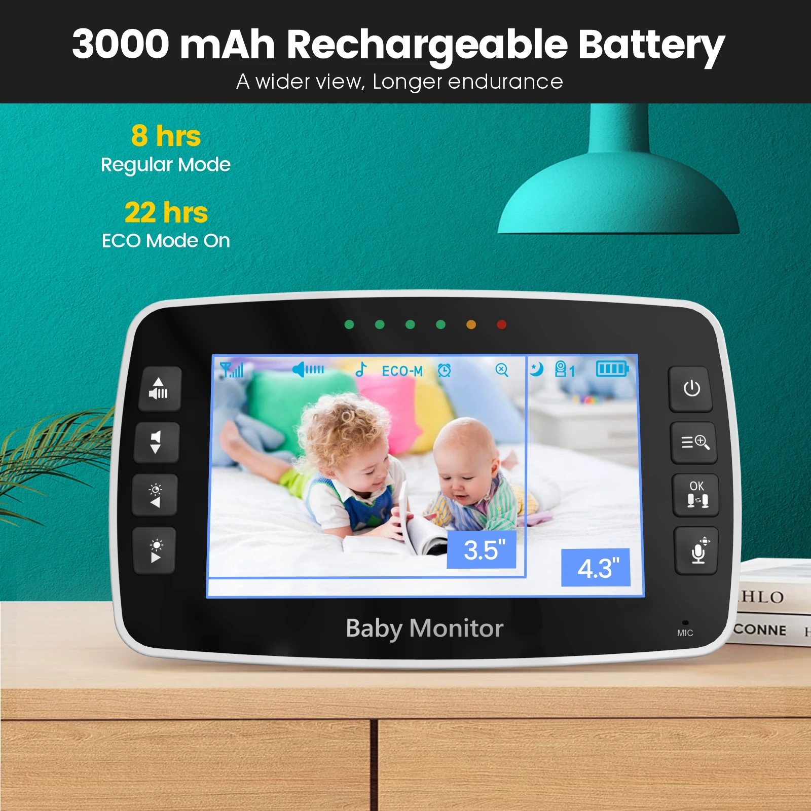 SM43A مراقبة الطفل الأمن للرؤي - مراجعة Home Security Cameras Uk وسعره